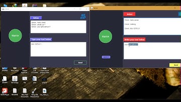 Client Server Java Project using Netbeans