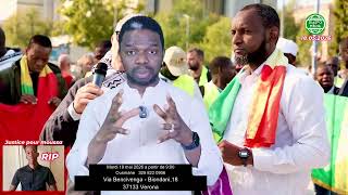 Tous à la mosquée de Vérone pour le dernier salue à Moussa Diarra écoutez