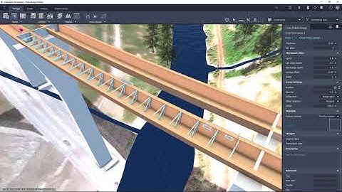 New in InfraWorks (2021.1): Increased Bridge Cross Frame LOD
