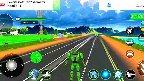 Army Bus Robot Car Transformer Games || Level 31 - Car Game Android Gameplay