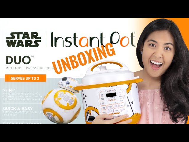 Unboxing BB-8 Star Wars Instant Pot Duo Mini 3-QT product - YouTube