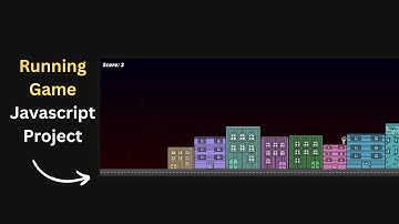 Running Game Using Html Css JavaScript | with Source Code - No Talking #coding