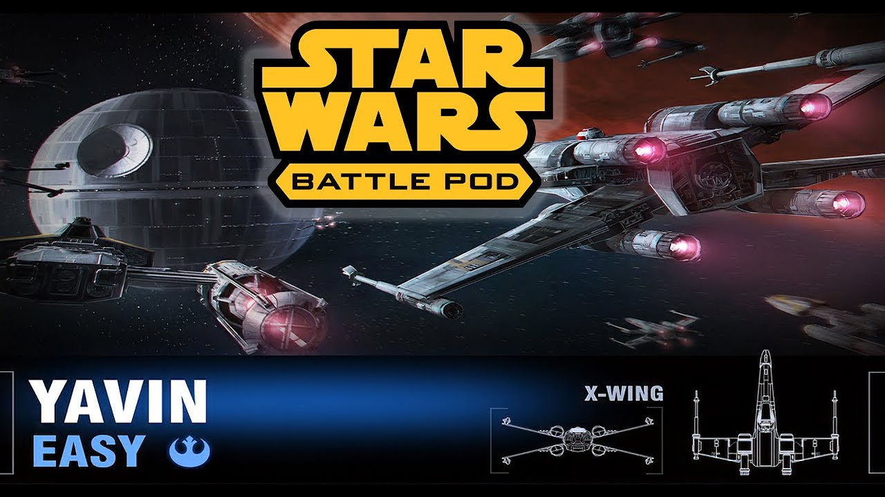 Star Wars Battle Pod arcade playthrough - Yavin EASY