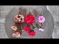 DIY- Chaveiro Flor de feltro - Dia da Mães🌹🌺🌷🥀