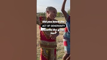 The health benefits of being generous | Generosity helps the giver, too | Canopy Life International