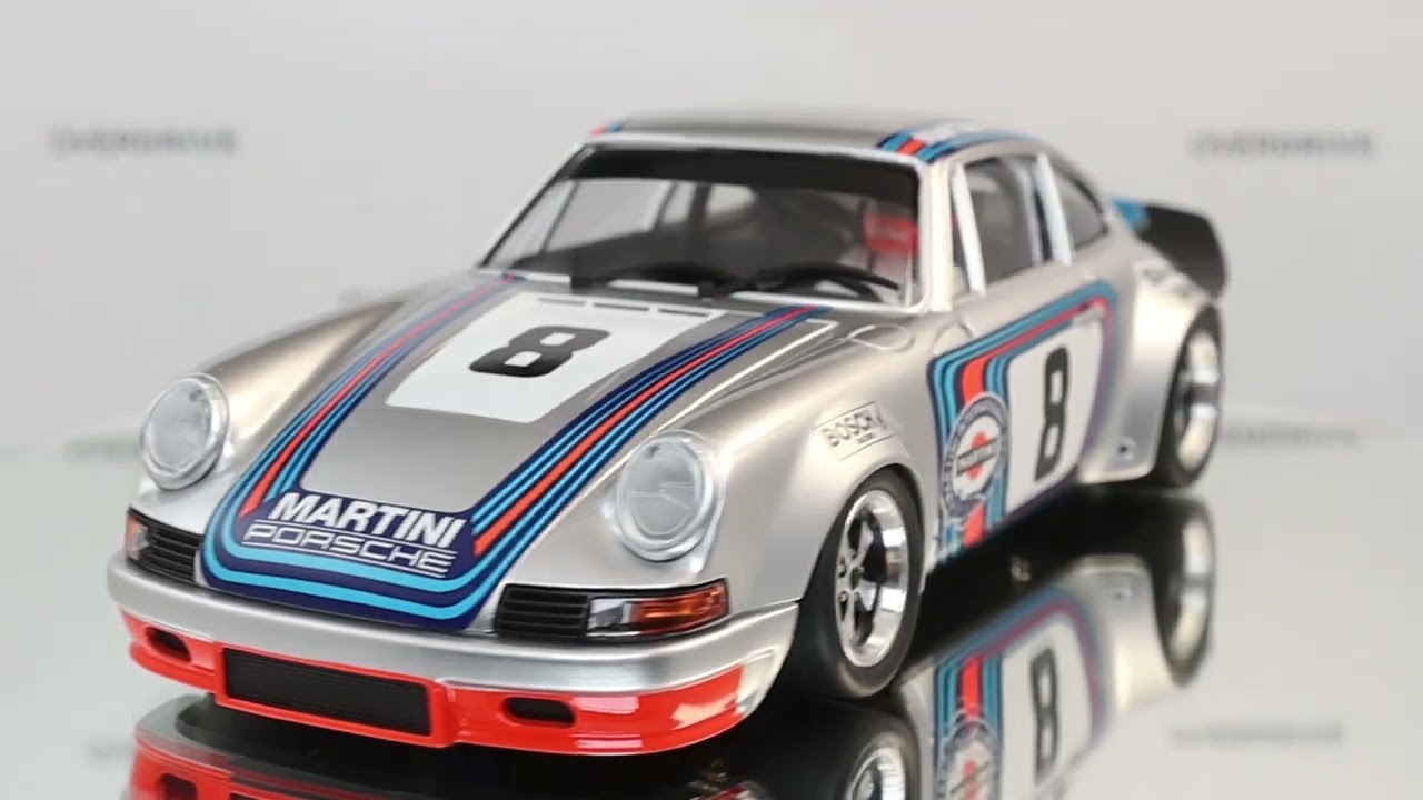 BRM Porsche 911 Martini #8 Analog / Carrera Digital - Slotcarshop