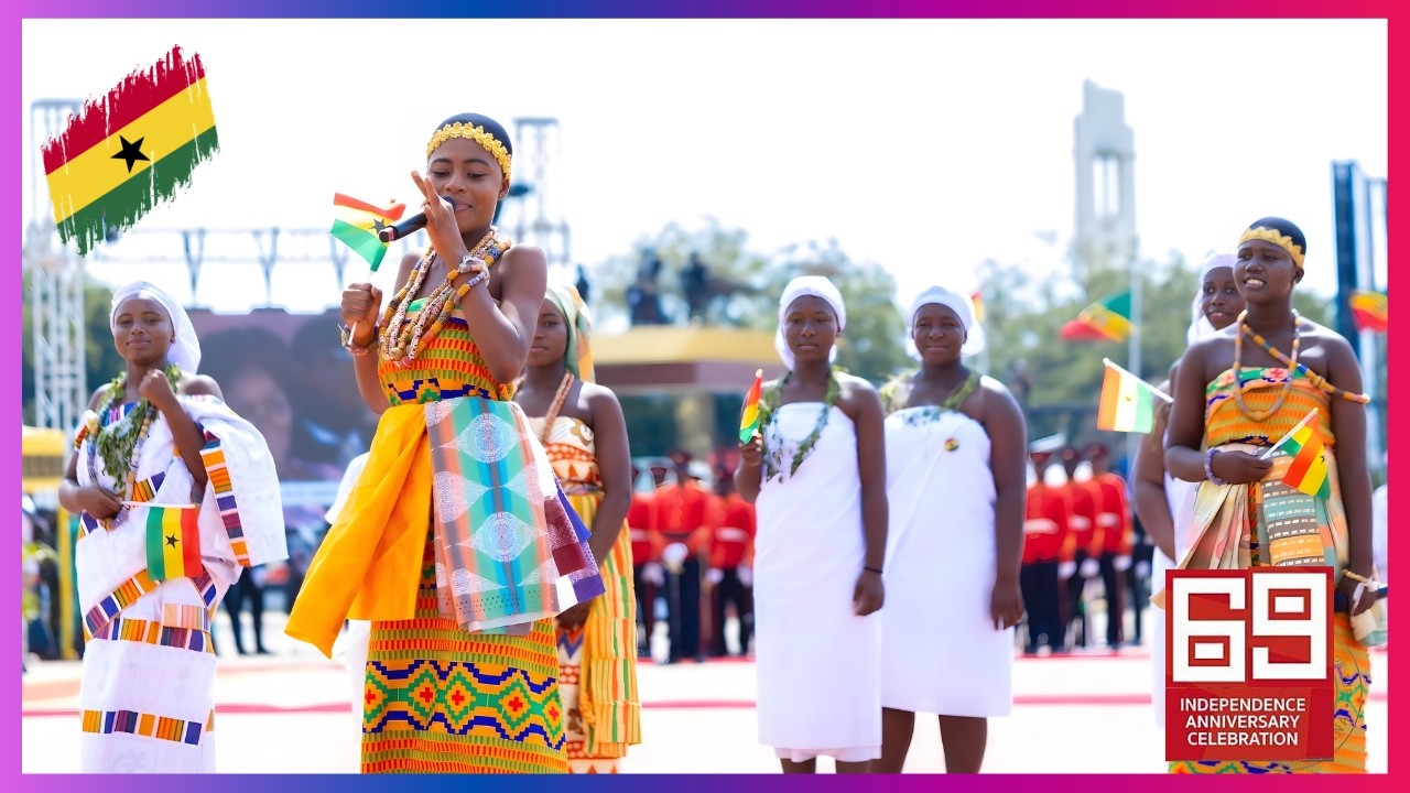 🇬🇭@69: Beautiful Performance Boosts President John Mahama's Ego Thanks to Young Girl