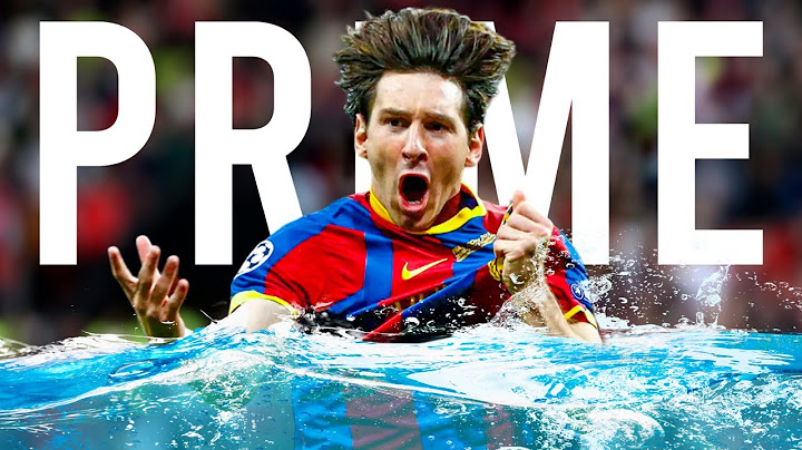 War Messi in seiner Blütezeit der Größte?