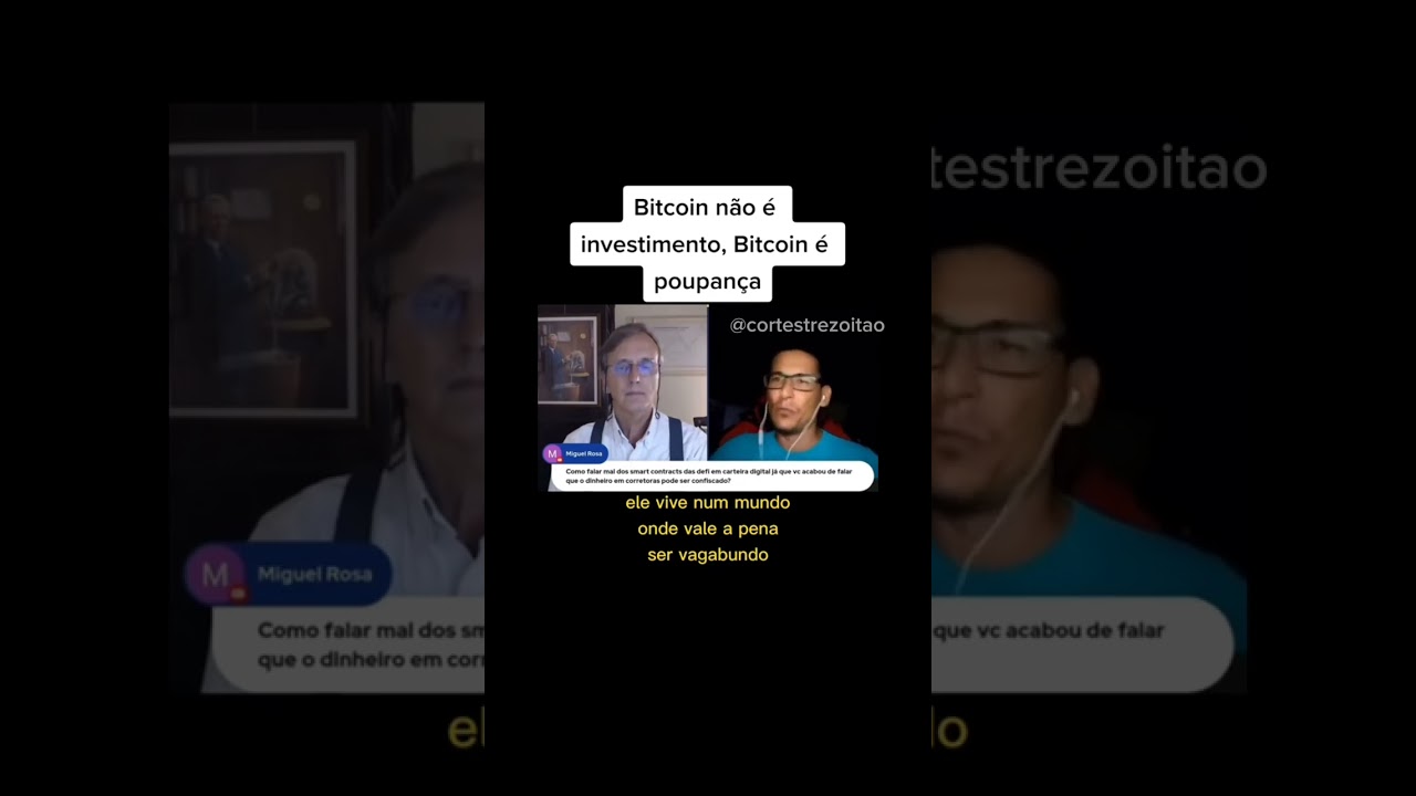 Renato Trezoitão explica que #Bitcoin não é investimento - YouTube