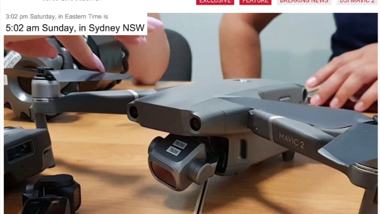 dronesense Oz By Drone LIVE! #17 - Mavic 2 photo source, and rescue chopper pilot Re-Upload