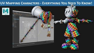 UV Mapping Characters in Maya 2020