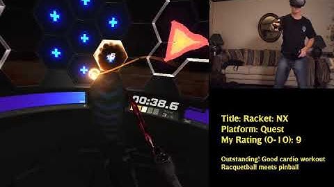 90-Second VR Review: Racket NX (Oculus Quest)