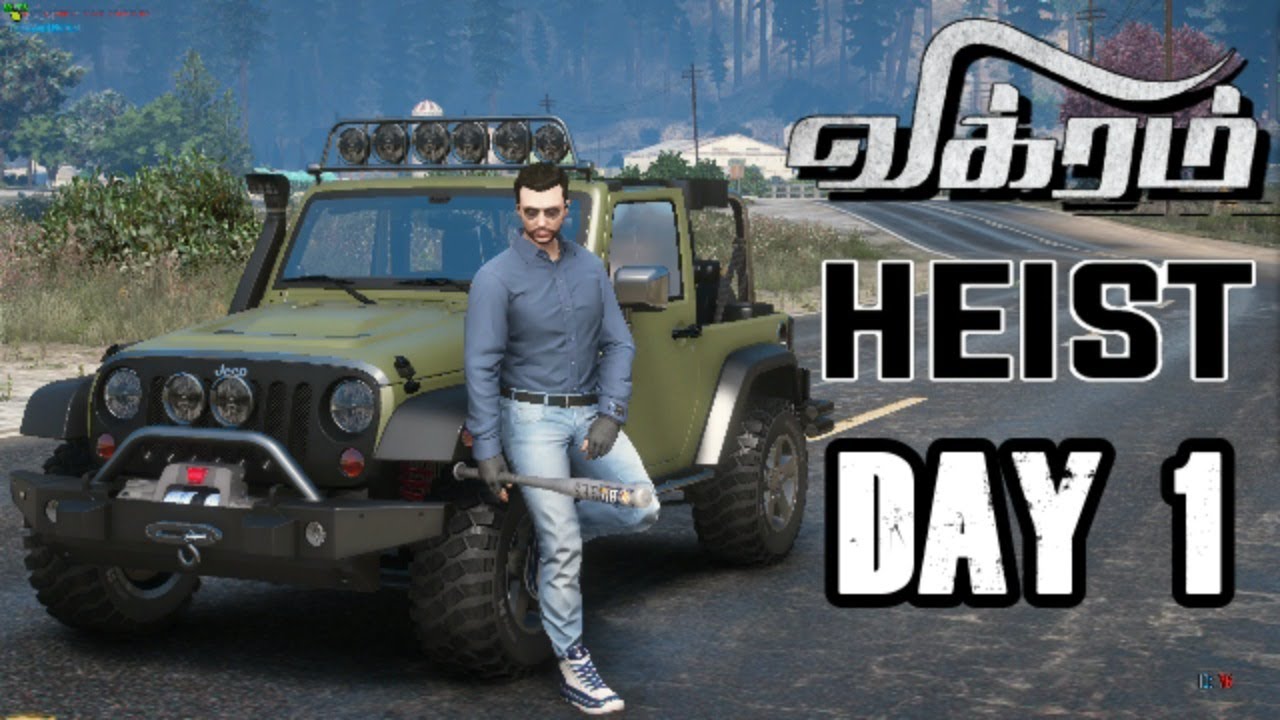Gta 5 RP Vikram Biggest Heist History Day 1 Lolgamer Tamil