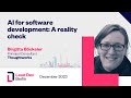 Ai for software development a reality check  birgitta boeckeler  leaddev berlin 2023