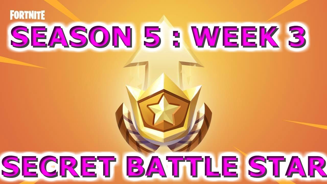 Week 3 Secret Battle Star Location Season 5 Youtube