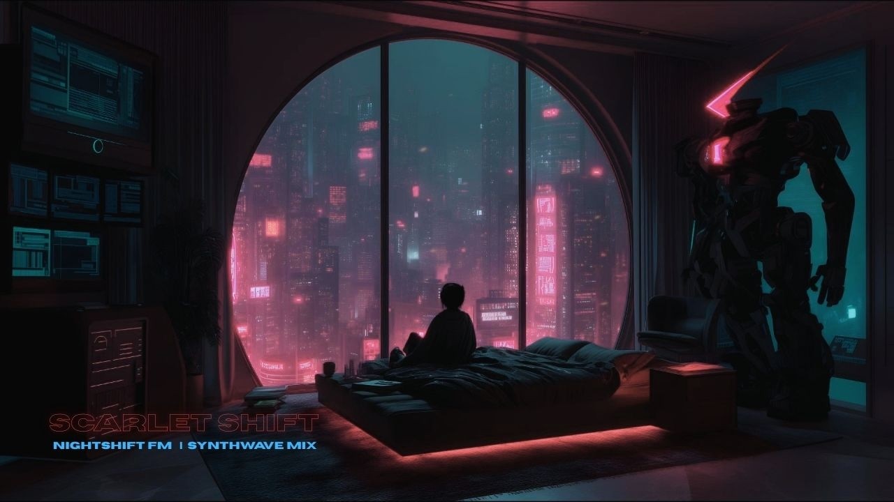 SCARLET SHIFT | Nightshift Synthwave Mix