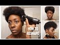 TUTORIAL| How to Reshape Your Tapered Cut | NATURAL HAIR | BEAUTYCUTRIGHT
