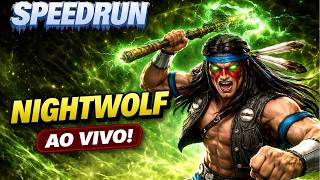 🔴SPEEDRUN DO INDIO BRABO-  MORTAL KOMBAT 3  COM NIGHTWOLF...