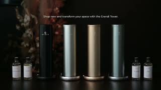 Hydur | Grandi Tower Diffuser User Guide | Setup, Features, and Tips