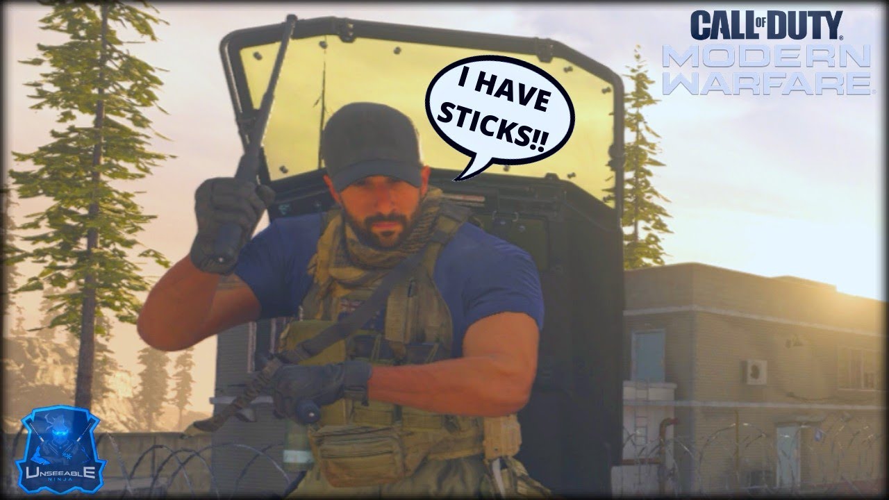 "HE HIT ME WITH A BATON STICK" (Modern Warfare My Best Search & Destroy Game)