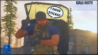 "HE HIT ME WITH A BATON STICK" (Modern Warfare My Best Search & Destroy Game) screenshot 1