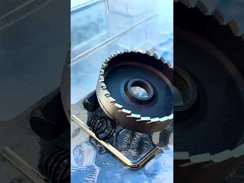 Коронка по металу 53 мм HSS з центрувальним свердлом TOMAX, видео 1