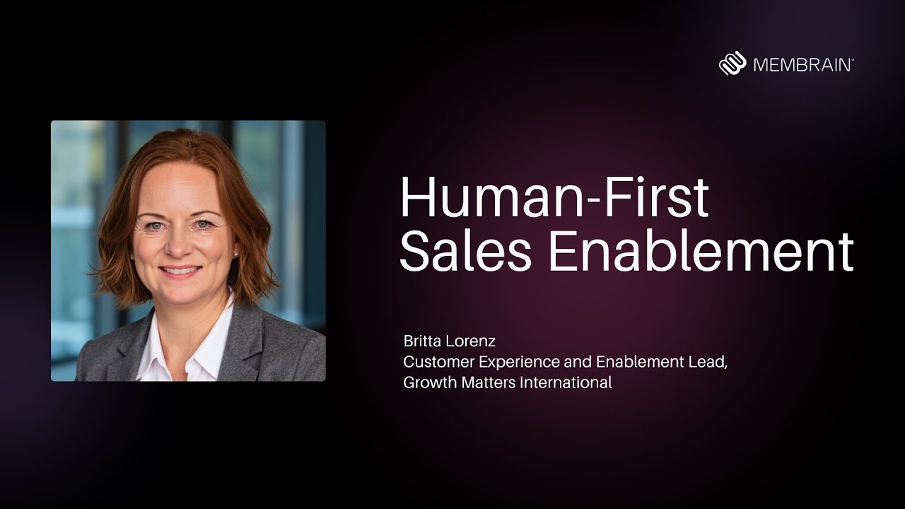 Human-First Sales Enablement with Britta Lorenz