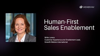 Human-First Sales Enablement with Britta Lorenz