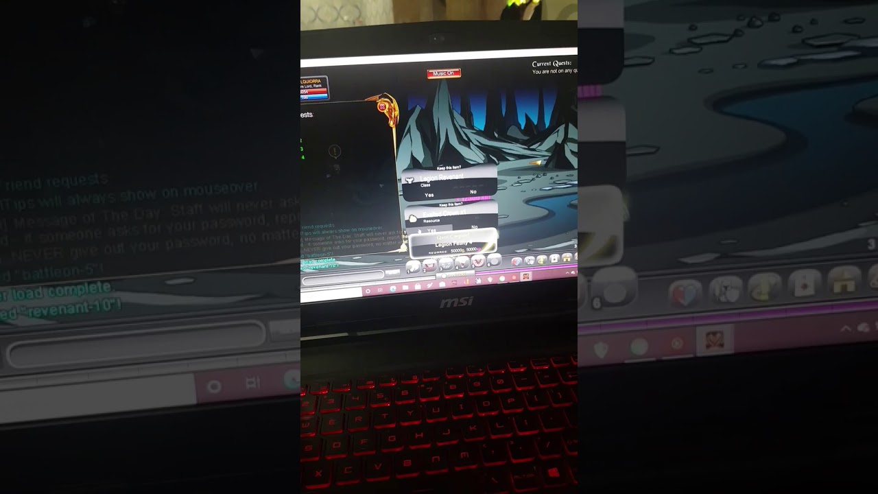 AQWorlds Getting Legion Revenant, Hard grind