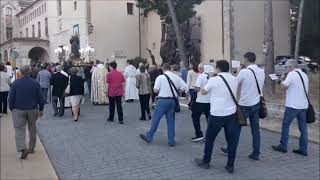 COCENTAINA - Festa de Sant Antoni de Pàdua. Convent dels Pares Franciscans. Colla Mal Passet 2019.