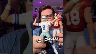 McFarlane has no Hasbro NFL rival, but Collegiate Legends fills the 1:12 football figure void.