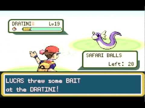 How catch Dratini in Safari Zone Pokémon Fire Red/Leaf Green
