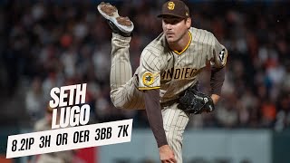 Seth Lugo Pitching Padres vs Giants | 9/26/23 | MLB Highlights