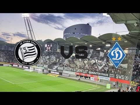 SK Sturm vs Dynamo Kiew (1:2 n.V) | Stimmung im Stadion | CL-League Playoff 2. Runde