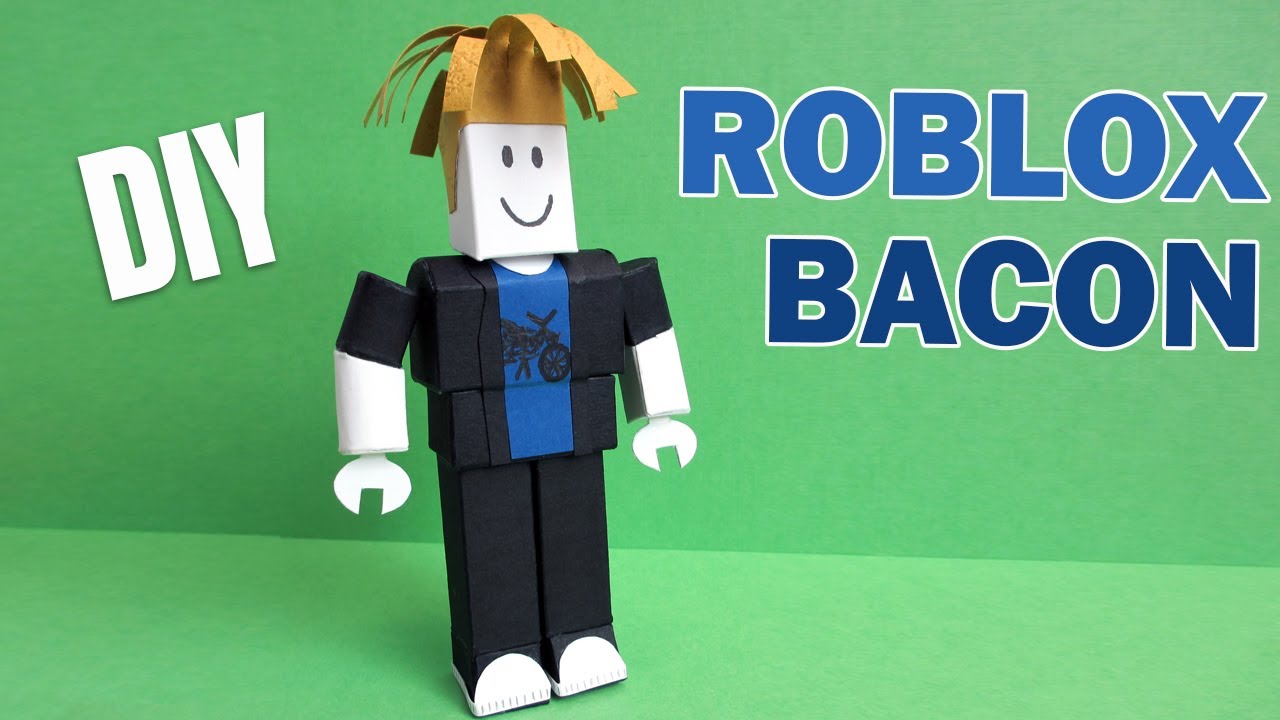 Boneco Bacon Hair Roblox Artesanal para crianças 