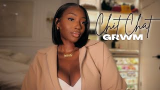 CHIT-CHAT GRWM| Let's Get Vulnerable, Fake Friends, Navigating My 20 Somethings, GROWTH | AMINACOCOA