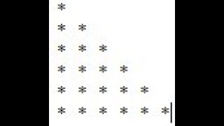 Right Angle Triangle Patterns in C-Programming