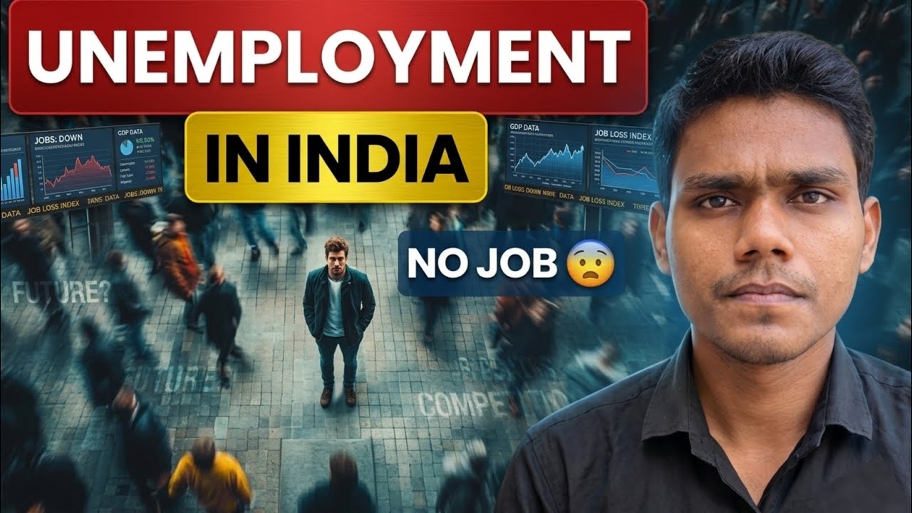 India Me Unemployment Ka Sach 😱 | Reality of Jobs in India 2026 - YouTube
