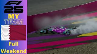 F1 25 My Team!: S4EP10: Qatar - Season Finale - Max vs Jak