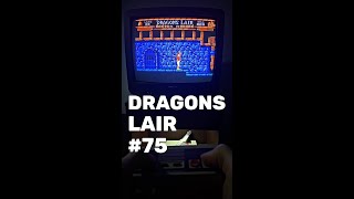 Dragon's Lair Walkthrough Part 75 (NES CRT TV) #dragonslair #dirkthedaring #princessdaphne #cinematr
