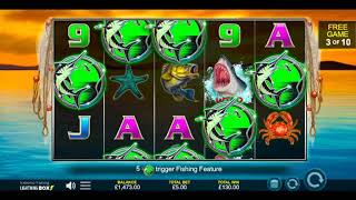 Extreme Fishing Slot Bonus Feature (Lightning Box) screenshot 2