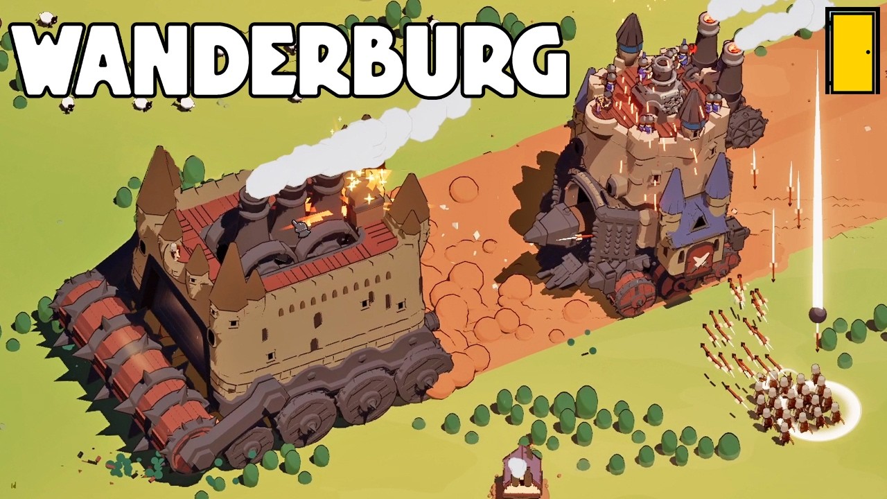 Roam Sweet Home | Wanderburg (Minimalist Roguelike Roaming Fortress Game)