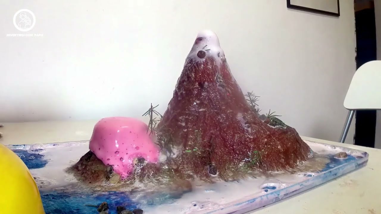 Tutorial per costruire un modello di un vulcano!