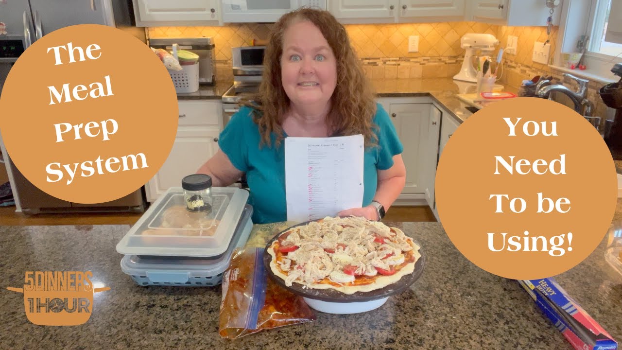Prep 5 dinners in less than an hour with me! - YouTube