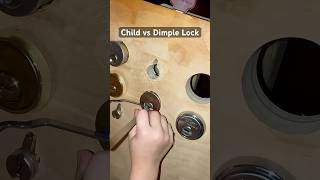 Child Lock Picking Dimple Pin-in-Pin with Dimple Rake. #locksport #covertinstruments #lockpicking