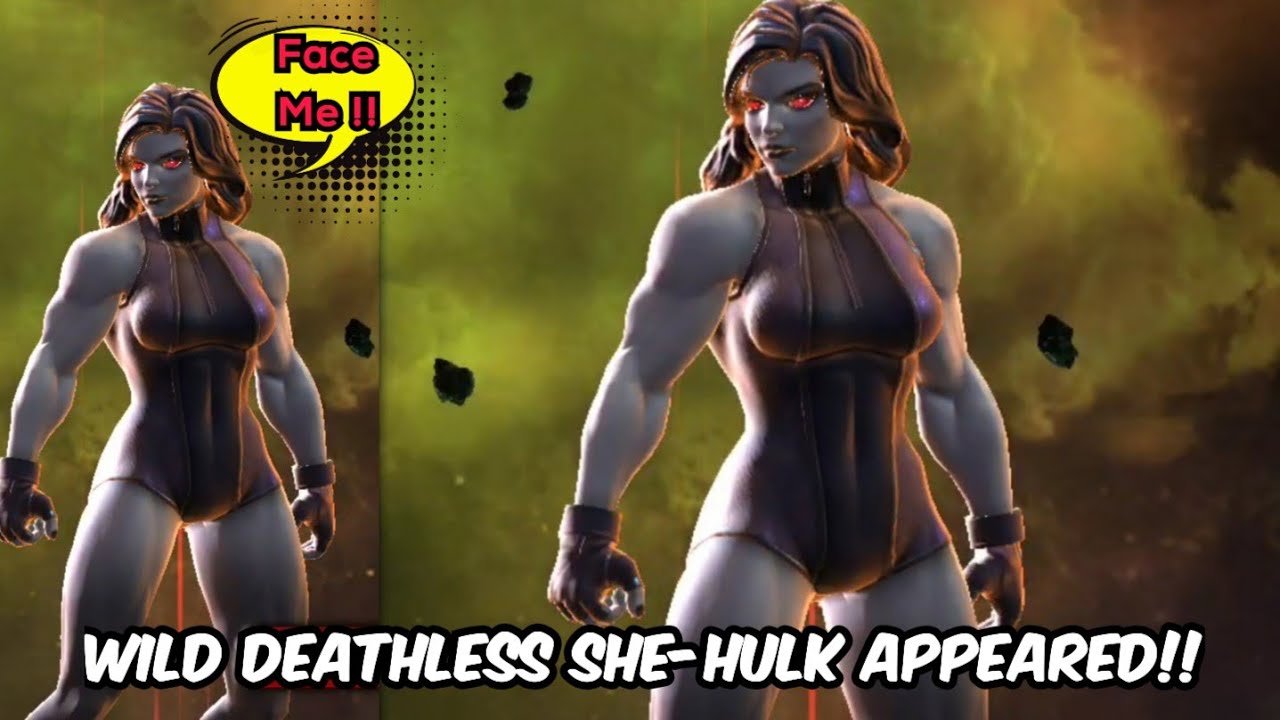 Wild Deathless (She-Hulk) Appeared !!! 🌚🗿🪦