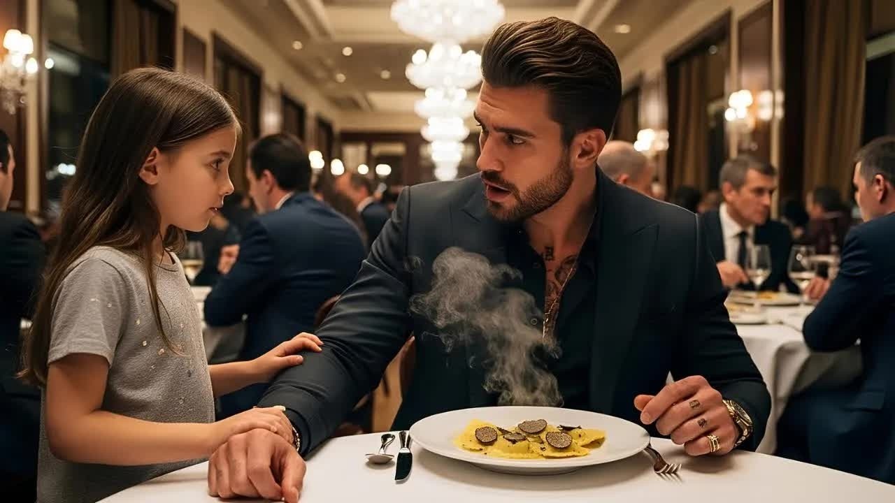 Kleines Mädchen erkennt russisches Flüstern im Restaurant und warnt den Mafiaboss： bloß nicht es