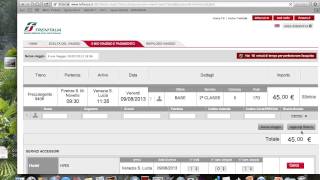 Trenitalia Tickets Buchen screenshot 1