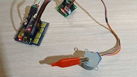 Как подключить 28BYJ-48 +ULN2003+Arduino?