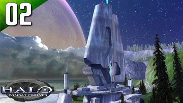Halo: CE 100% (Legendary) Walkthrough Part 2 - Halo (No Commentary)
